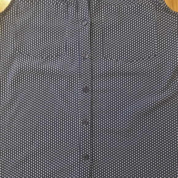 NWOT Notstions Sleeveless Polka Dot Top - Picture 2 of 6